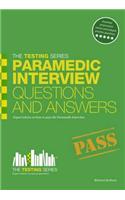 Paramedic Interview Questions and Answers