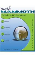 Math Mammoth Grade 4-B Worktext