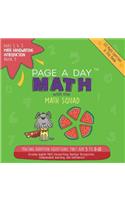 Page a Day Math: Math Handwriting Introduction Book 5: Tracing Addition Equations That Add 5 to 0-10