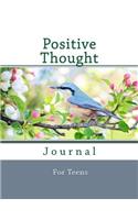 Positive Thought Journal For Teens