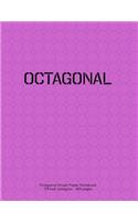 Octagonal Graph Paper Notebook 1/4 inch octagons 160 pages