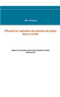 Efficacité de l'exécution des décisions de justice dans le monde