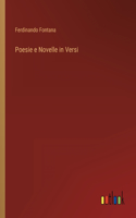 Poesie e Novelle in Versi