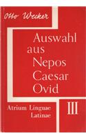 Auswahl Aus Nepos, Caesar, Ovid