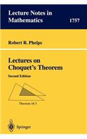 Lectures on Choquet's Theorem