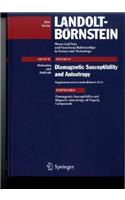 Diamagnetic Susceptibility and Anisotropy of Organic Compounds
