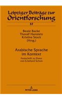 Arabische Sprache im Kontext