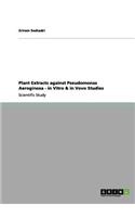 Plant Extracts against Pseudomonas Aeroginosa - in Vitro & in Vovo Studies