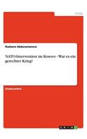 NATO-Intervention im Kosovo - War es ein gerechter Krieg?