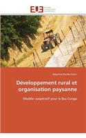 Développement rural et organisation paysanne