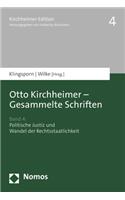 Otto Kirchheimer - Gesammelte Schriften