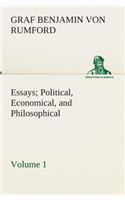 Essays Political, Economical, and Philosophical - Volume 1