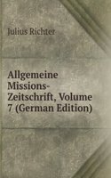 Allgemeine Missions-Zeitschrift, Volume 7 (German Edition)