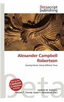 Alexander Campbell Robertson: (German)