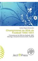 Championnat de RDA de Football 1950-1951: (French)
