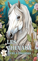 Livre à colorier sur les chevaux: 50 magnifiques portraits de chevaux, détendez-vous et trouvez vos vraies