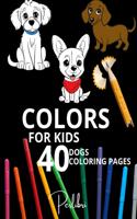 40 Dogs Coloring Pages Book For Kids