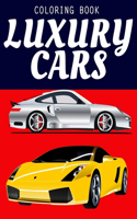 Luxury Cars Coloring Book