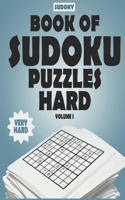 SUDOKY Book of Sudoku Puzzles Hard