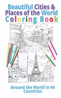 Beautiful Cities & Places of the World Coloring Book