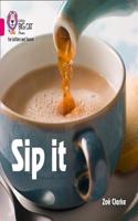 Sip it: Band 01a/Pink a(Collins Big Cat Phonics for Letters and Sounds)