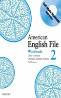 American English File Level 2: Workbook with Multi-ROM Pack: (American English File Level 2)