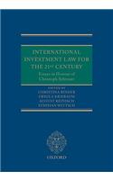 International Investment Law for the 21st Century