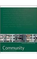 Community: Welfare, Crime and Society