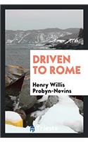 Driven to Rome