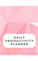 Daily Productivity Planner: Undated Daily Planner with Hourly Schedule Notebook 100 Pages 8.5 x 11 Inches (Volume 9)