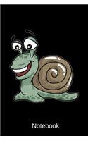 Notebook: Happy Snail