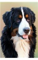 Bernese: Notebook with Puppies for Girls Kids Adults, for Drawing Coloring and Writing, Cute Puppy Composition Notebook, Journal, Sketchbook (Colorful Cover,