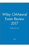 Wiley CMAexcel Exam Review 2017 Flashcards Set