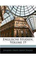 Englische Studien, Volume 19