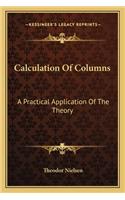 Calculation Of Columns
