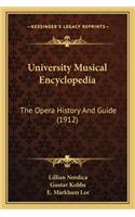 University Musical Encyclopedia