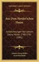 Aus Dem Herder'schen Hause