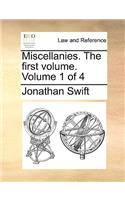 Miscellanies. The first volume. Volume 1 of 4