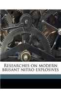 Researches on Modern Brisant Nitro Explosives