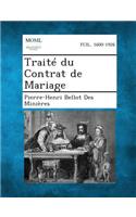 Traite Du Contrat de Mariage