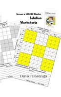 Become a SUDOKU Master Solution Worksheets