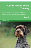 Cesky Fousek Tricks Training Cesky Fousek Tricks & Games Training Tracker & Workbook. Includes