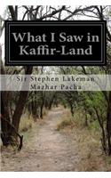 What I Saw in Kaffir-Land