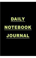 Daily Notebook Journal