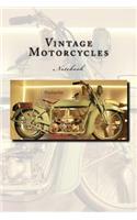 Vintage Motorcycles Notebook