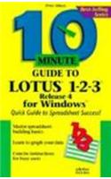 10 Minute Guide to Lotus 1-2-3 Release 4 for Windows