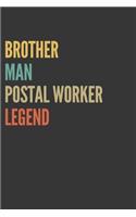 Brother Man Postal Worker Legend Notebook