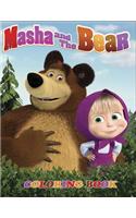 Masha and the Bear Coloring Book