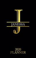 Janessa: 2020 Planner - Personalised Name Organizer - Plan Days, Set Goals & Get Stuff Done (6x9, 175 Pages)