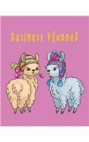 Cute Boho Business Planner for Llama Lovers: Bohemian Llama Business Planner to make your planning not boring anymore